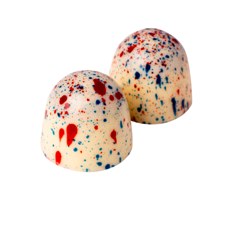 Bonbon Pannacotta-bosvruchten