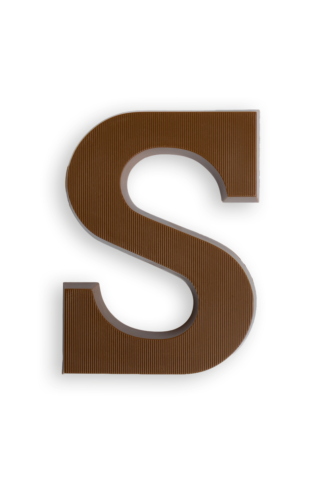 Chocoladeletter van melkchocolade